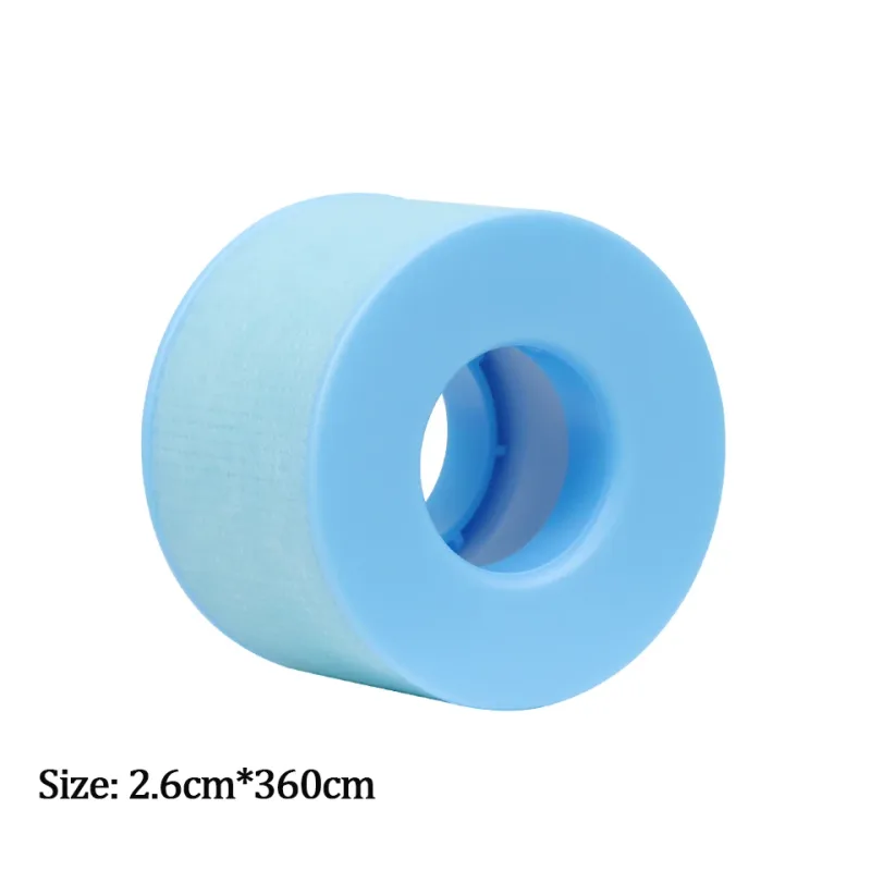 New10pcs Non-woven Silicone Gel Eyelash Tape Breathable Sensitive Resistant Microporous Eyelash Extension Color Tape Makeup Tool