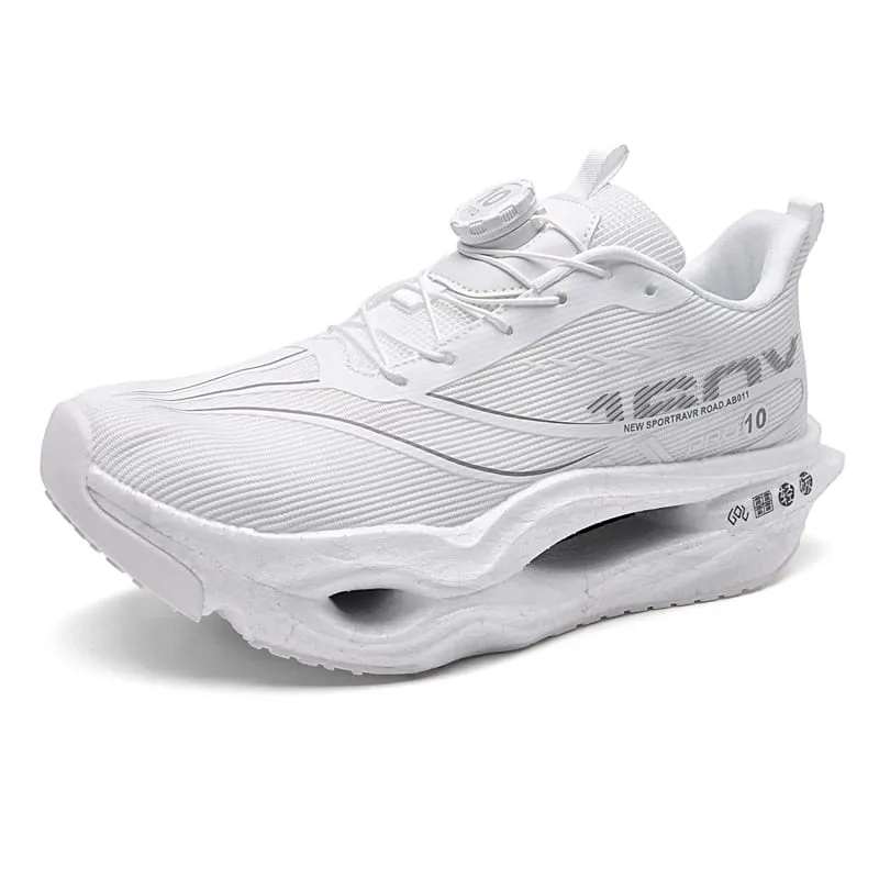 Carbon Plate Racing Running Shoes Non-Slip Men Ultra Light Elastic Cushion Athletic Sneakers Speed Training Marathon Sport Shoes — image 12