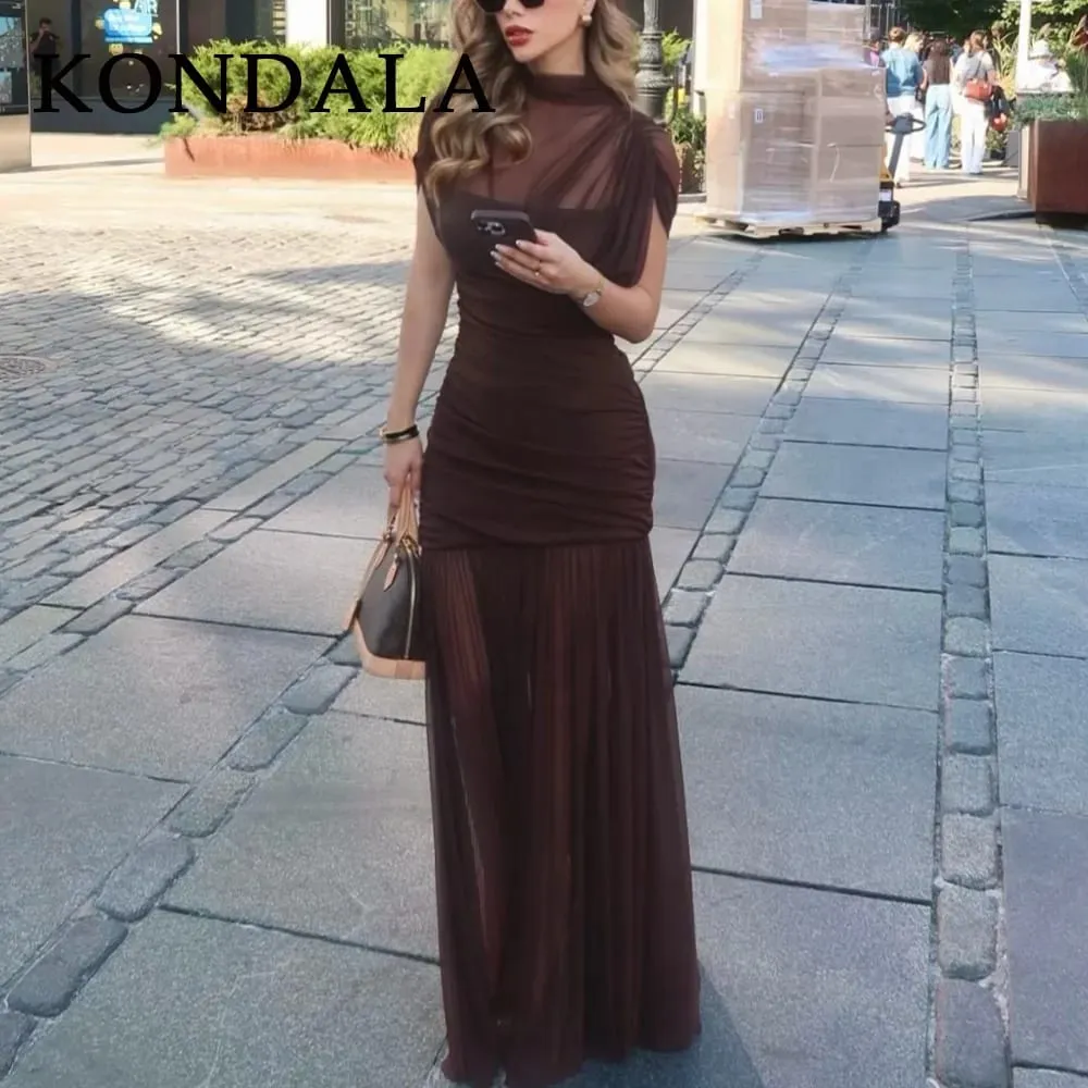 2026 Spring Summer Elegant Women Dresses Wedding Guest Ladies Patch Work Tulle Dresses Valentine‘s Day Woman Dresses