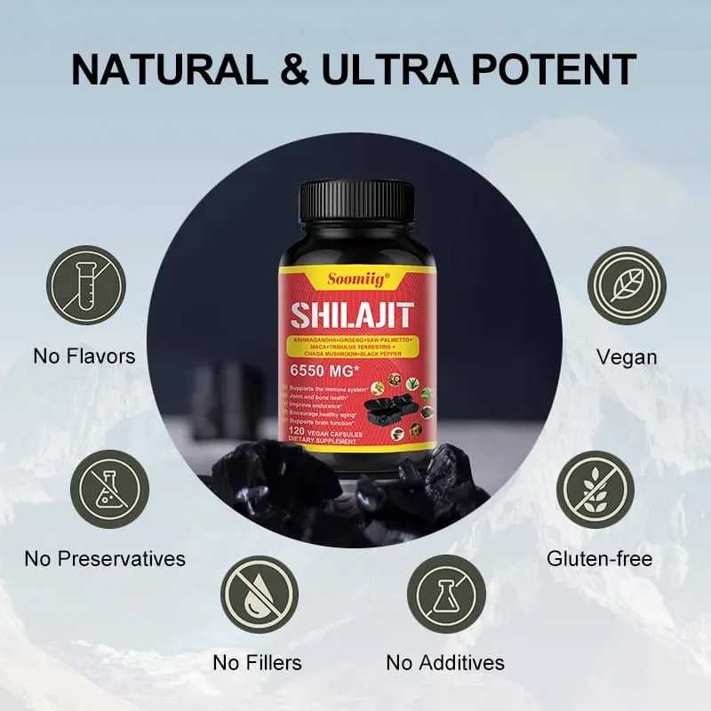 Original Shilajit Supplement - Supports for Muscle Strength & Immunity Enhance Men Performance Endurance for Adult — image 3