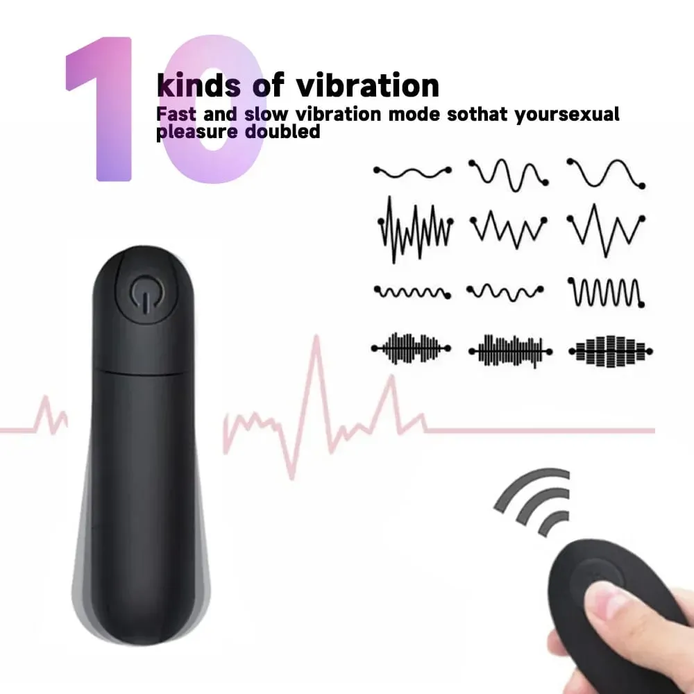 Mini Remote Control Panties Vibrating Egg G-Spot Clitoral Toy Women Vagina Stimulator Masturbator Vibrator Sex Toys for Couples