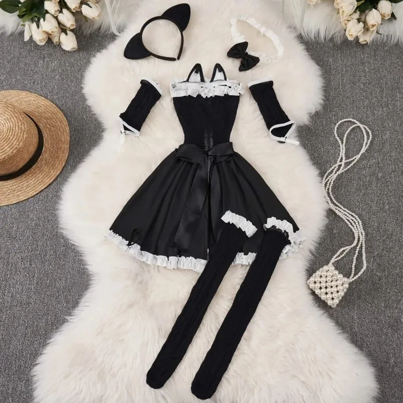Women Sensual Lace Dress Women V-Neck Open crotch Slim Comfortable Dress Fashion Breathable Sheer Mesh Short Dress New