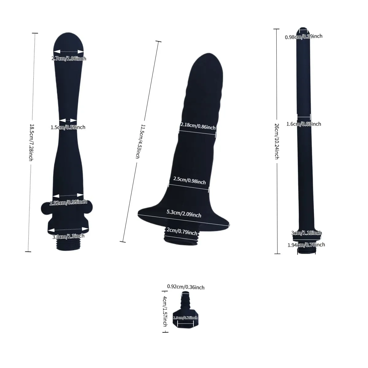 1 stk Silikone butt flush plug-in bruser lavement anal dilatatorer toiletrenser voksne sexlegetøj BDSM Bondage seksuel velvære