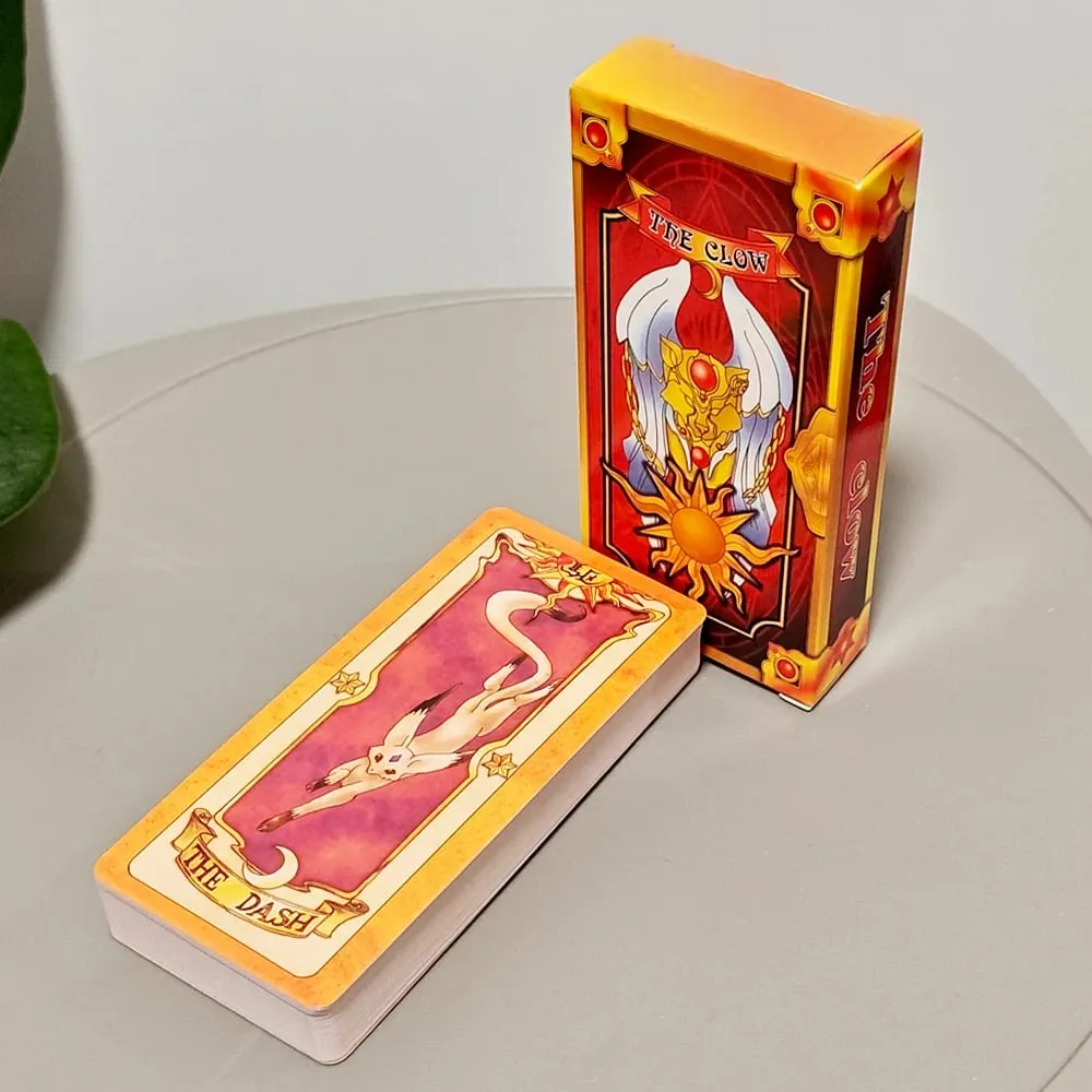 56 Pcs Anime Cards for Cosplay and Display 11*5.5cm Magical Cardcaptor Sakura Clow Card Deck