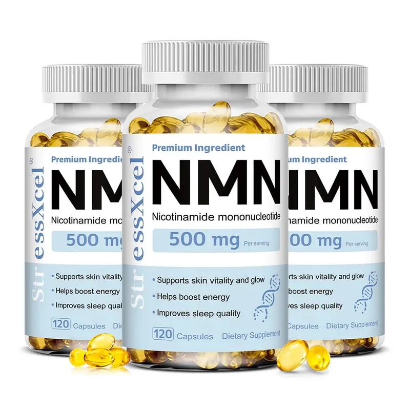NMN Nicotinamide Mononucleotide - Reduces Wrinkles Increases Skin Elasticity and Supports Cell Repair and Growth