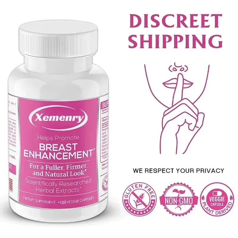 Supplement voor borstvergrotingscapsules - Vitamine C Fenegriek Angelica Chasteberry - Voller formaat Heldere huid Gelukkiger humeur — image 5