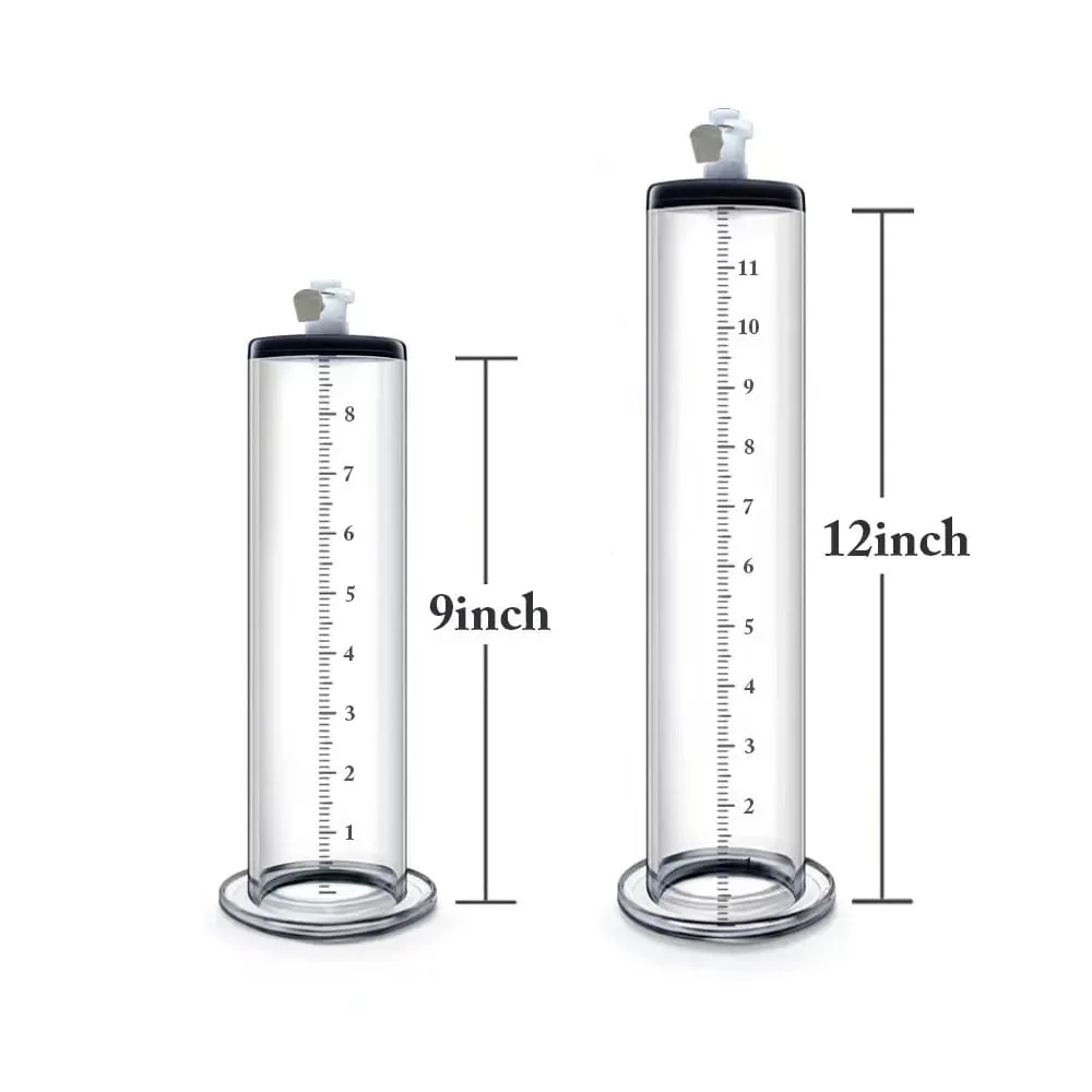 Manual Penis Pump Acrylic Penis Enlarger Sex Toy For Men Vacuum Pump Male Masturbation Penis Extender Trainer Adults Sex Product
