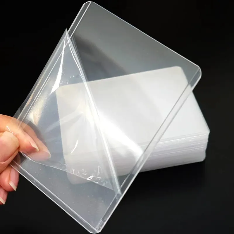 25-150pcs Hard Protective Film Card Sleeves Anti Scratch Holder Protector Fit For YuGiOh Pokemon baseball Sports Cards Toy