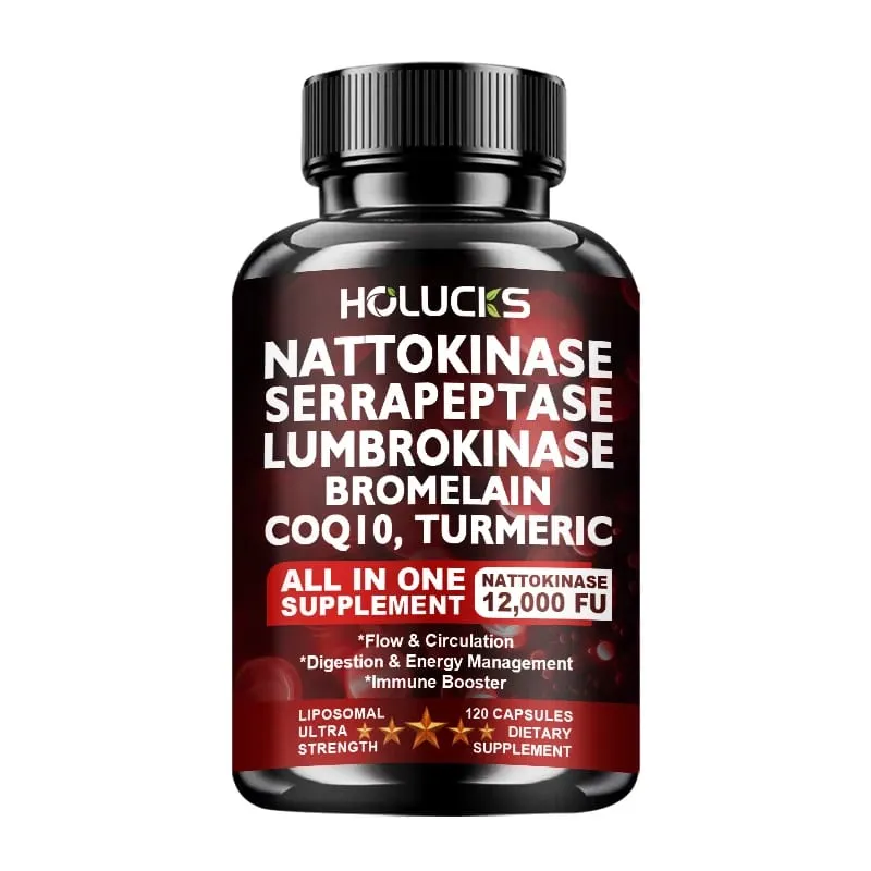 Turmeric Bromelain Supplement with Curcumin & Rutin Improve Blood Flow Digestion & Full-Body Comfort