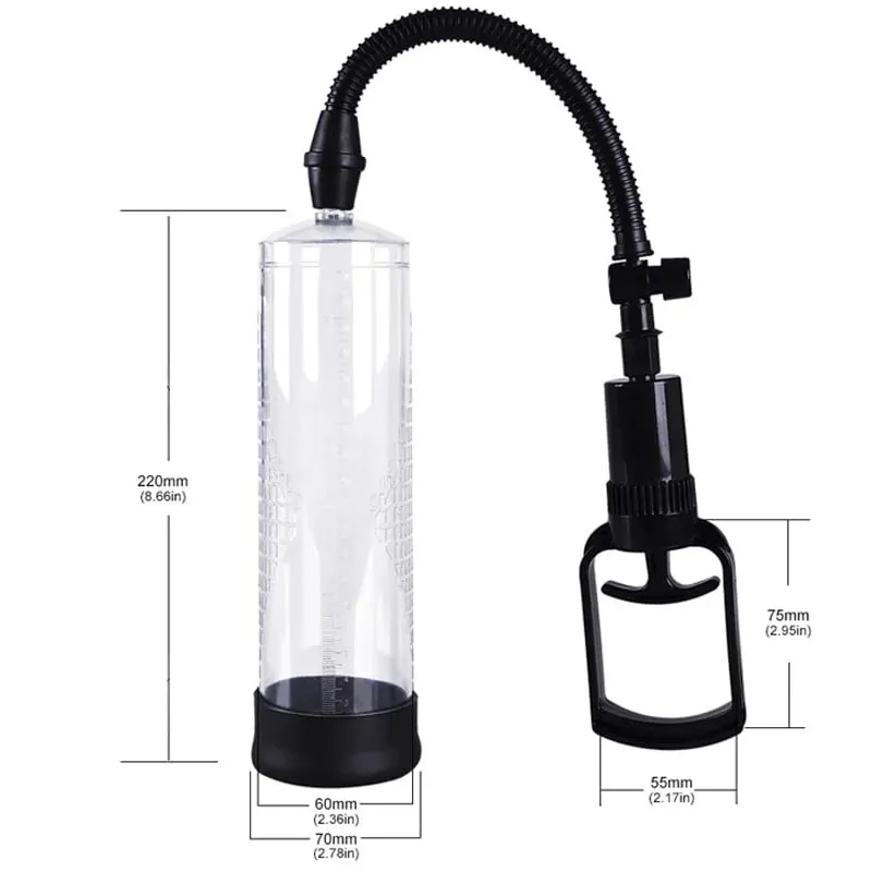 Accessories for Penis Pump Cylinder Flask Part Sealed Sleeves Replacement for Dick Extender Enhancer Vacuum Pumps Sex Toys Men