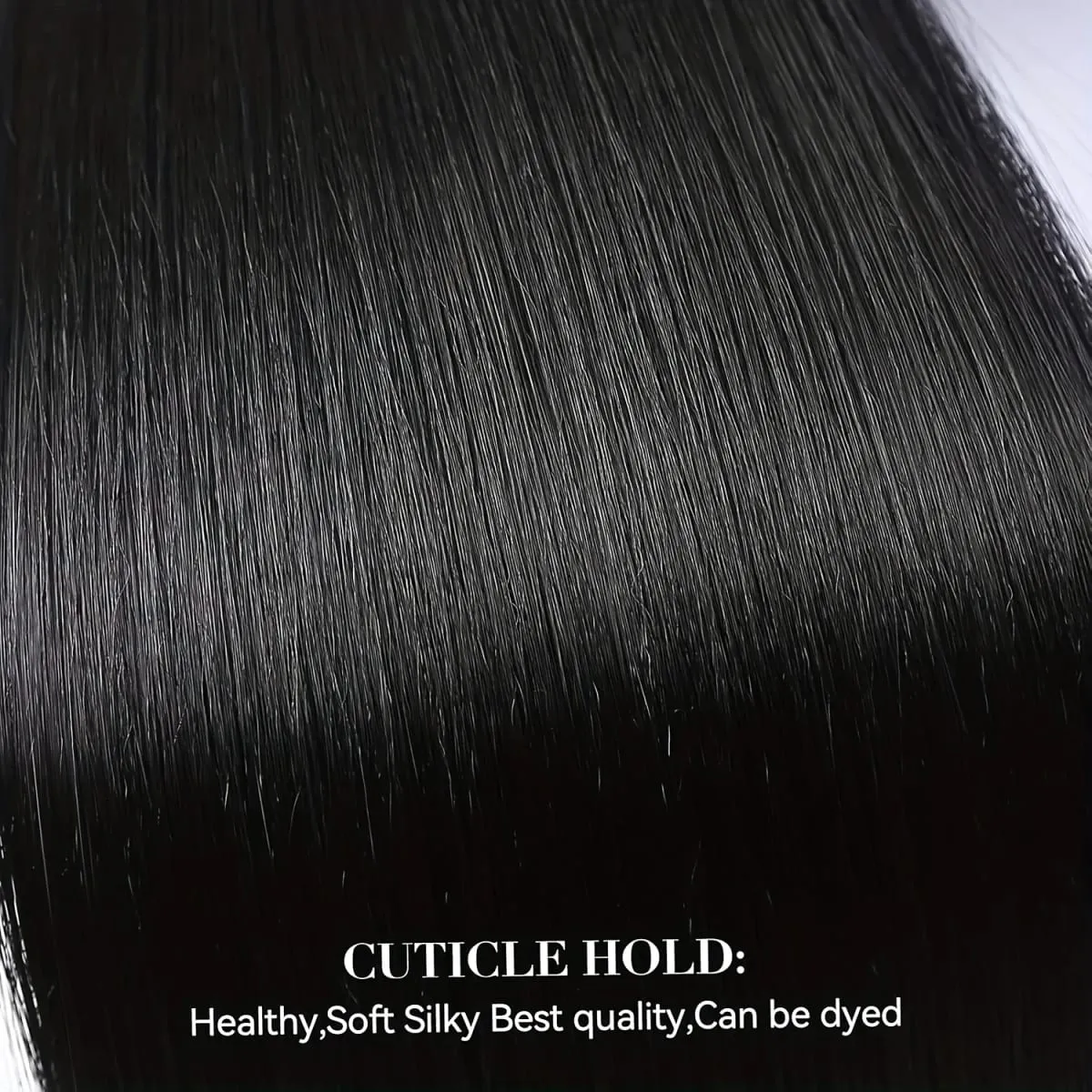 20" Straight Super Long 7 PCS Set Thick Clip in on Hair synthetic Extensions Straight Full Head Black for African Americans