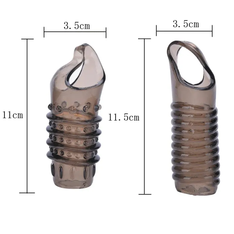 Penis Rings Enlarger Sleeve For Men Delayed Ejaculation Cock Ring Adult Sex Products Adults Couples Intimate Cock Ring Sex Toys — image 2