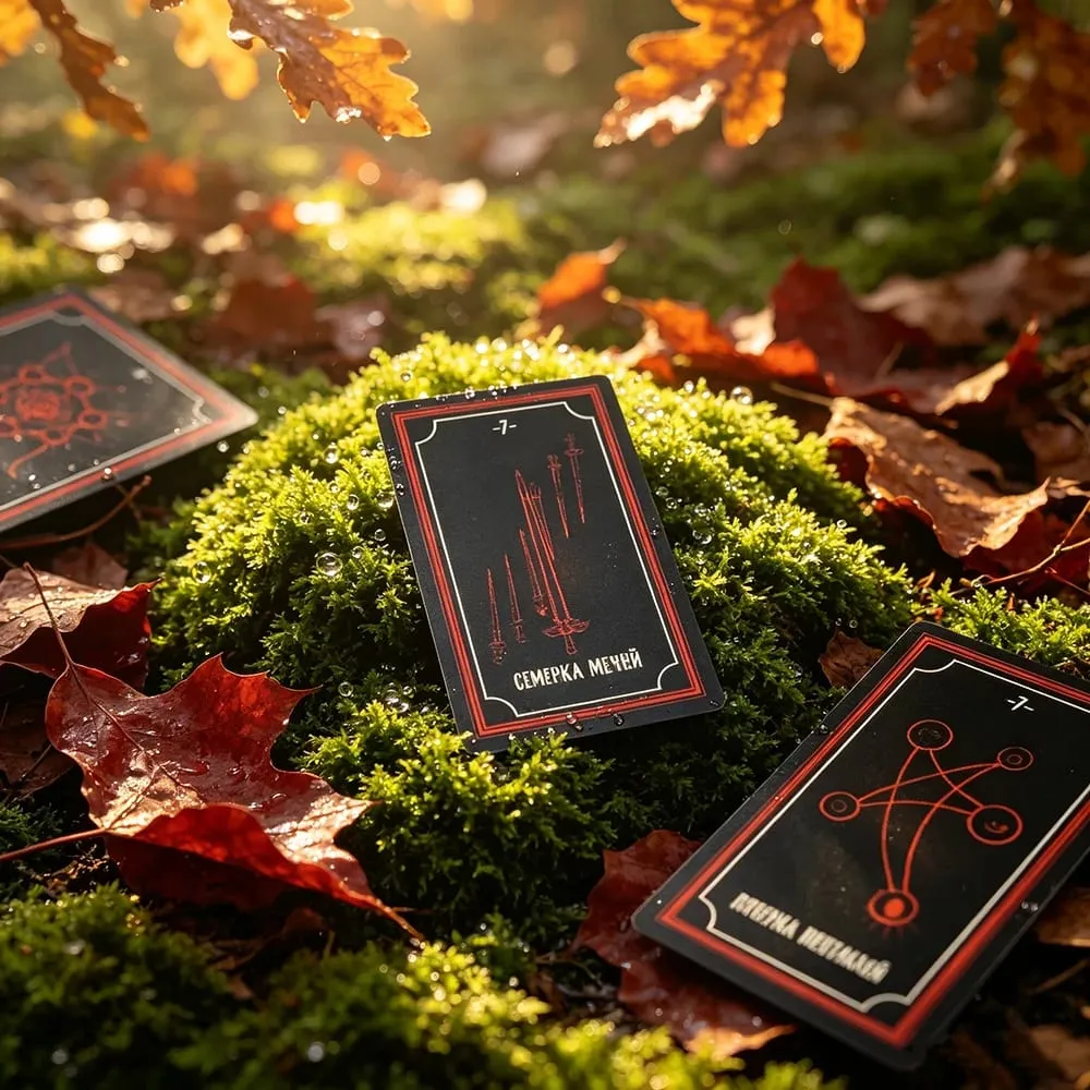 Russian Version Tarot Cards A 78 Deck Fate Divination Cards Game Board Playing Game With Guidebook for Beginners Halloween Gifts — image 5