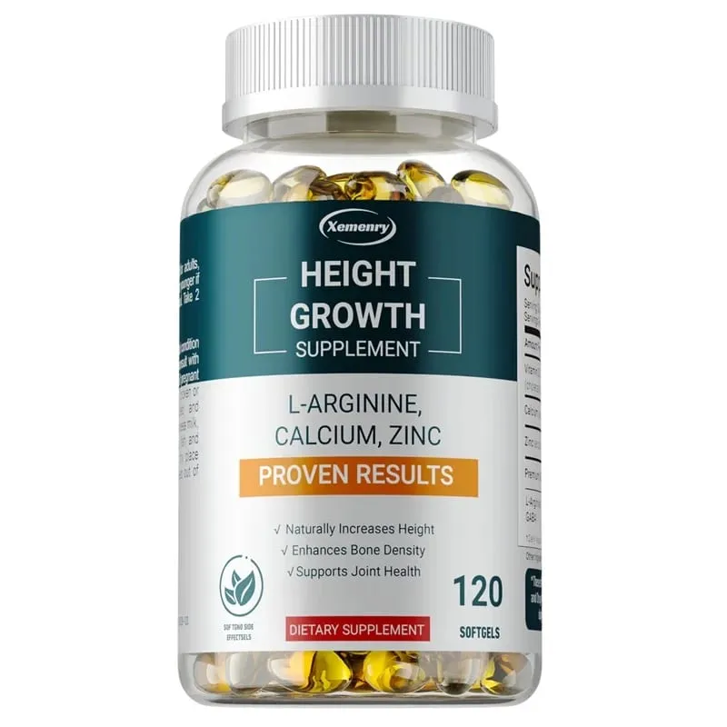 Height Growth Supplements - with Vitamins and Calcium Zinc Improves Bone Strength Promotes Growth and Improve Immunity — image 9