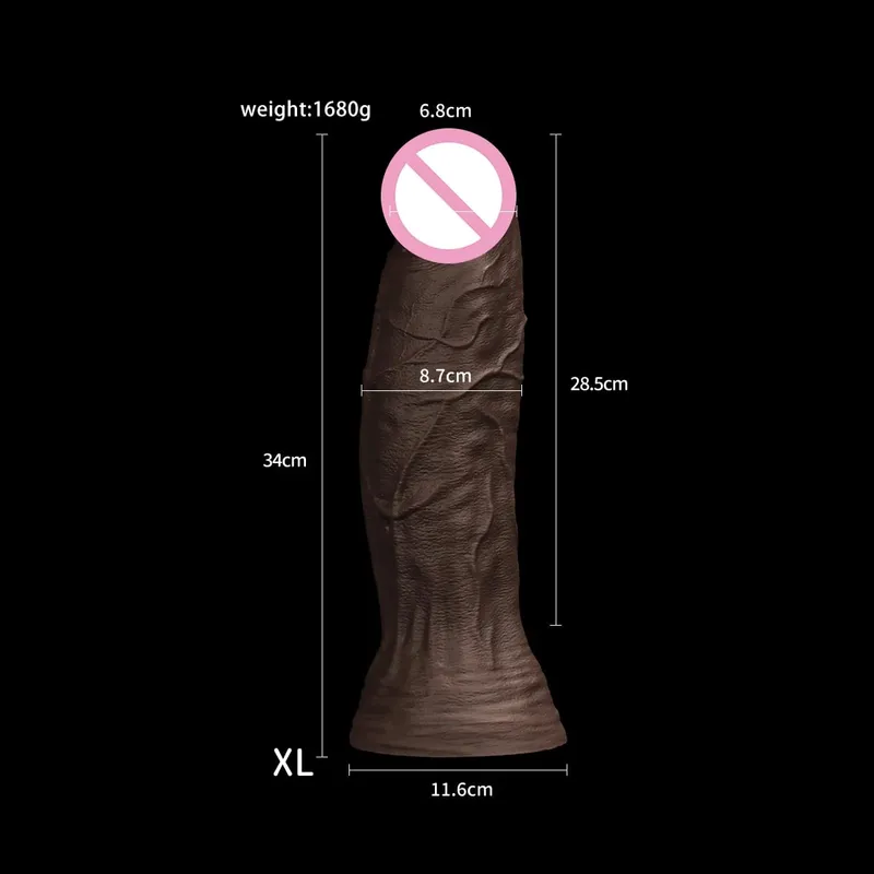 Various Size Huge Realistic Dildo Penis Big Dick Strong Suction Cup for Women and Men Adult Masturbation Sex Toy G-spot Clitoris