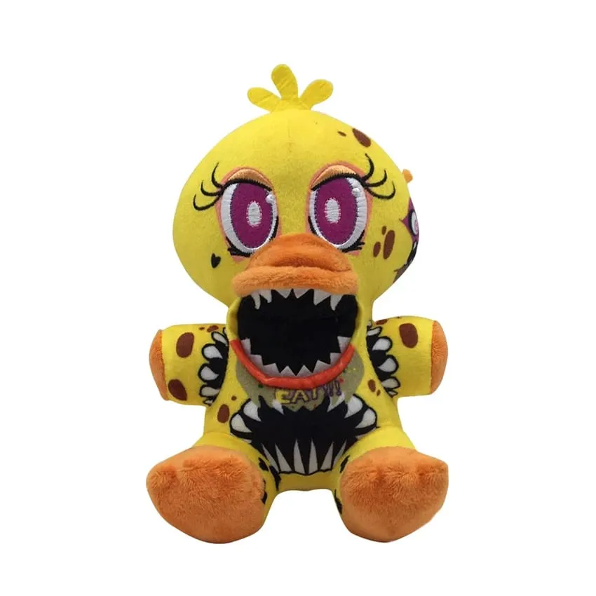 FNaf 18CM Plush Toys Bonnie Bear Foxy Cartoon Stuffed Dolls Freddy Kids Cute Game Doll Gifts