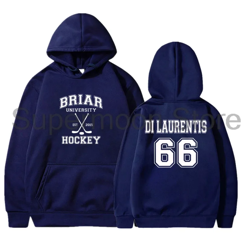 Off Campus Briar University Team Hoodie Unisex Long Sleeve Streetwear Women Men Hooded Sweatshirts