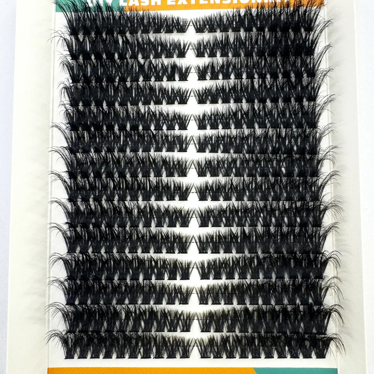 Left/Right Individual Lashes Cat Eye Lash Extension 80D Fluffy Lash Clusters Thick Volume Eyelash Clusters Extensions — image 2