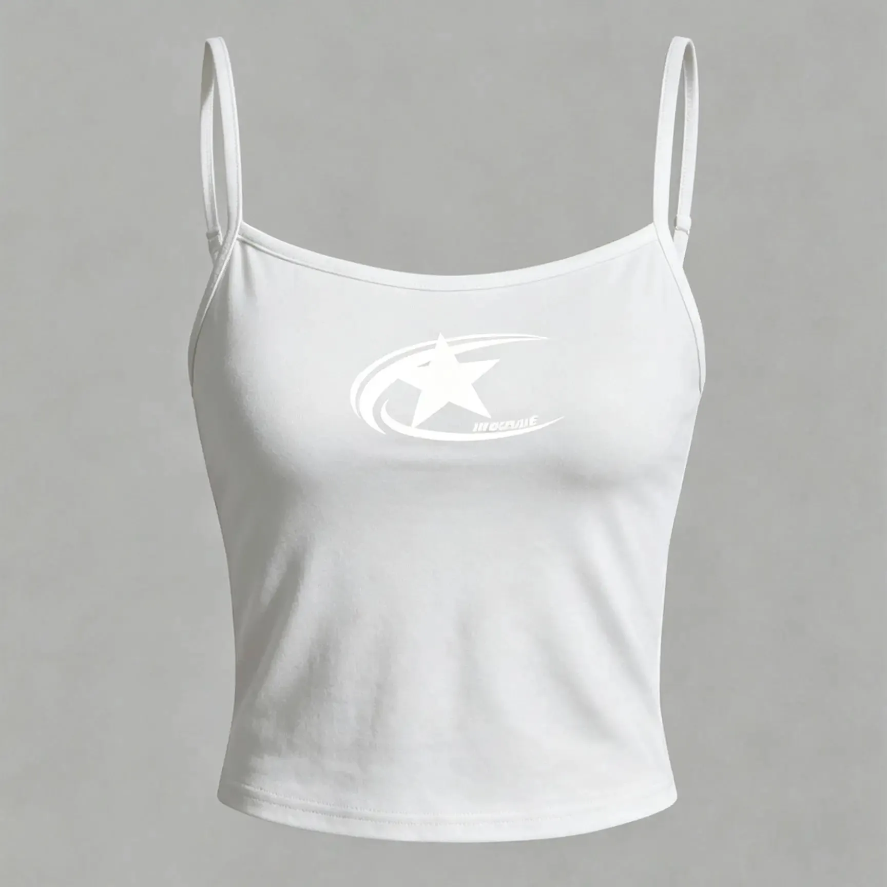 Women's Pentagram Print Casual Sexy Camisole Tank Top Suitable for All Seasons Y2k Top Tank Top Women Clothing Crop Tops