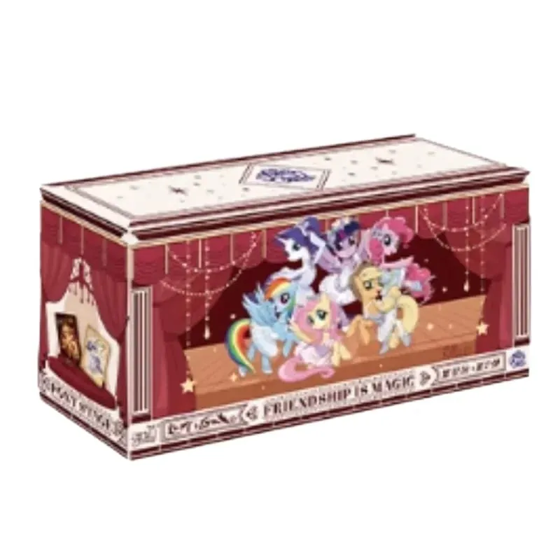 Genuine My Little Pony Card Friendship Forever Star Pack Gorgeous Gilded Princess Collectible Card Children's Holiday Gift