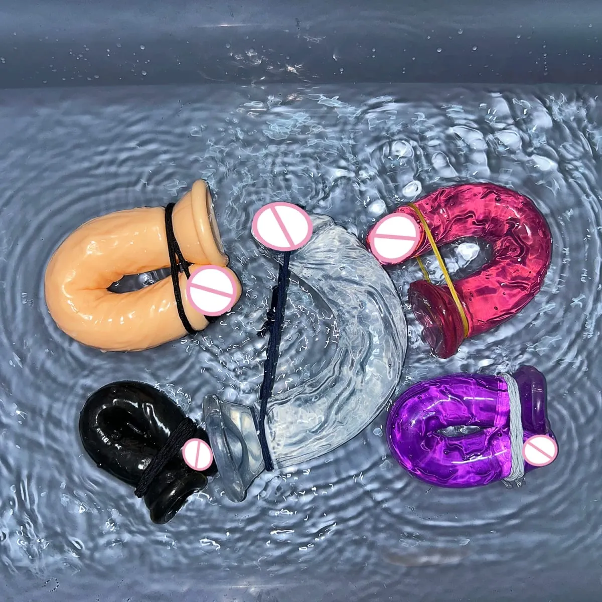 Goedkope 5 Kleuren Kleine Transparante Dildo Zuignap Jelly Lul Vrouwen Erotische Anale Seksspeeltjes Zachte Clitori Vaginale Masturbators Penis — image 4