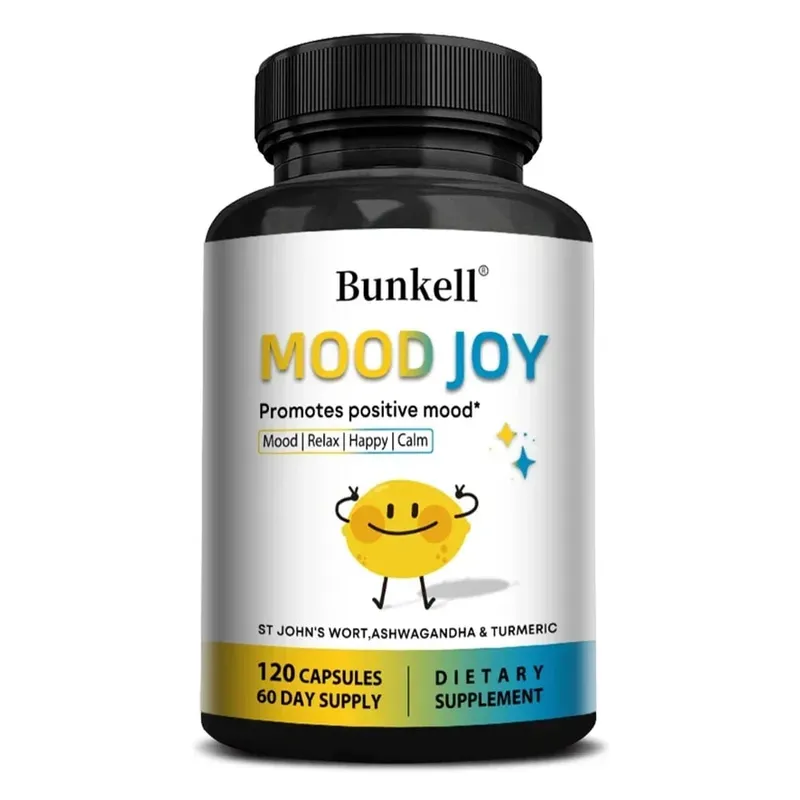 St. John's Wort Complex with Ashwagandha & Turmeric - Mood Stress Relief Calm Relaxation Mental Health & Sleep Support