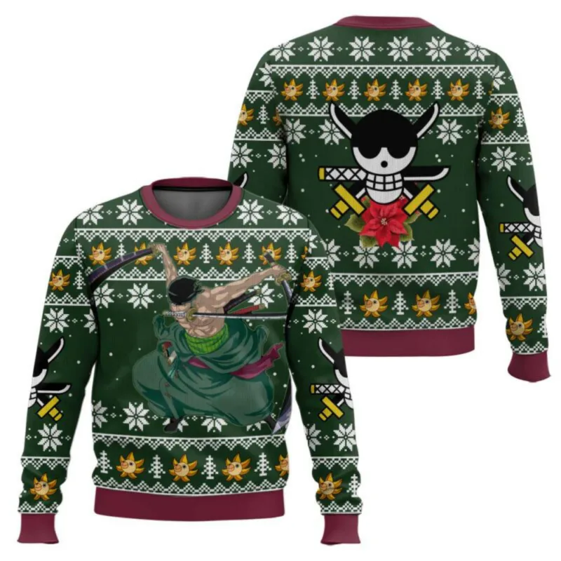 Fantasy chainsaw Christmas Carnival Unisex Sweater Santa Claus Sweater 3D Sweater Autumn and Winter Premium Clothing