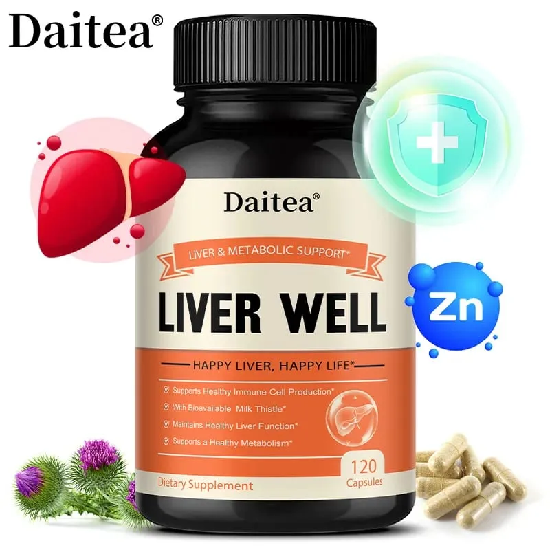 Milk Thistle Capsules Liver Health Support Gut & Immune Health Skin Beauty Liver Function Promotes Digestive Health — image 2