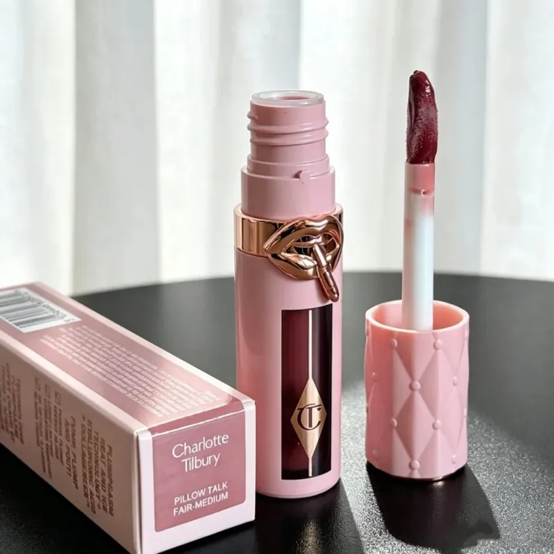 CT Snadno použitelná paleta očních stínů se 4 odstíny a 9 odstíny Charlotte Tilbury Lip Balm Pillow Talk Big Lip Plumpgasm Lip Blush Makeup Gift