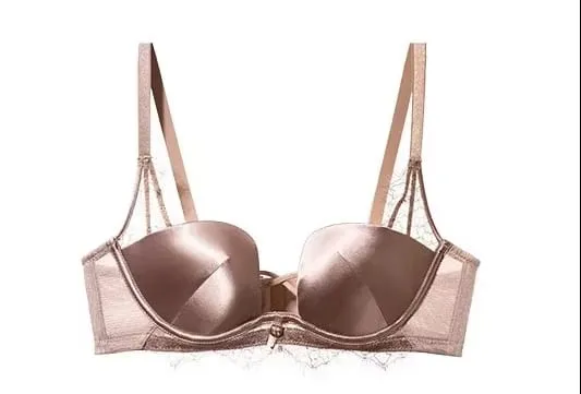 Tendance Ensemble Lingerie Léopard Dentelle Style Français Soutien-Gorge Push Up Petit Poitrine Anti Affaissement Toutes Tailles — image 9