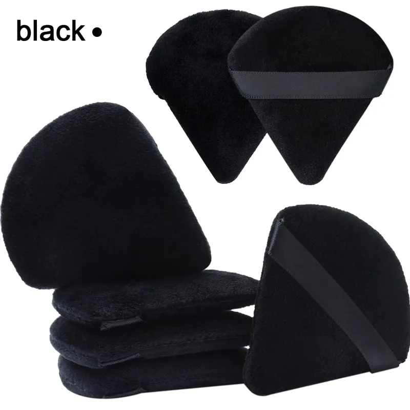 Wholesale Makeup Brushes 7Pcs Triangel Makeup Powder Puff Soft Velvet Cosmetic Sponges For Contouring Eye Corners Air Cushion — image 4