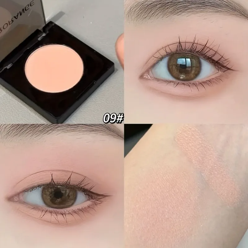 Herorange 16 Color Eyeshadow Highlight Palette Matte Shimmer Orange Brown Pink Champagne Waterproof Portable Festival Mak