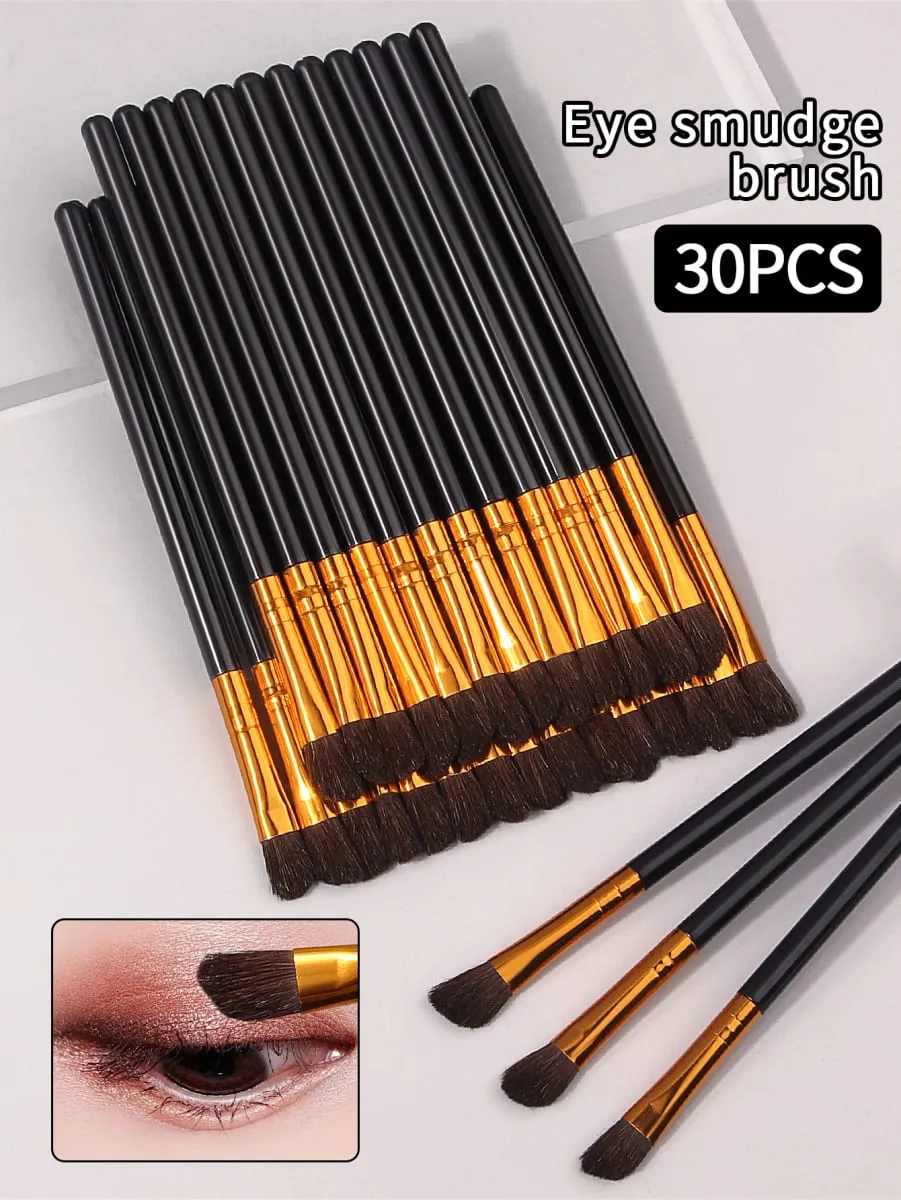 30PCS Propesyonal na Makeup Brushes Kit Concealer Brush Eyeshadow Soft Bristles Shader Brush Facial Cosmetic Beauty Makeup Tools