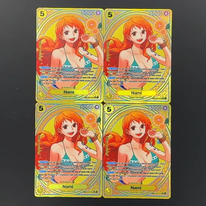 One Piece TCG OPCG English EB03 SP Card Boa Robin Nami Uta Vivi Reiju Perona Koala Tashigi EB03 Heroins Set Textured Foil Card — image 9