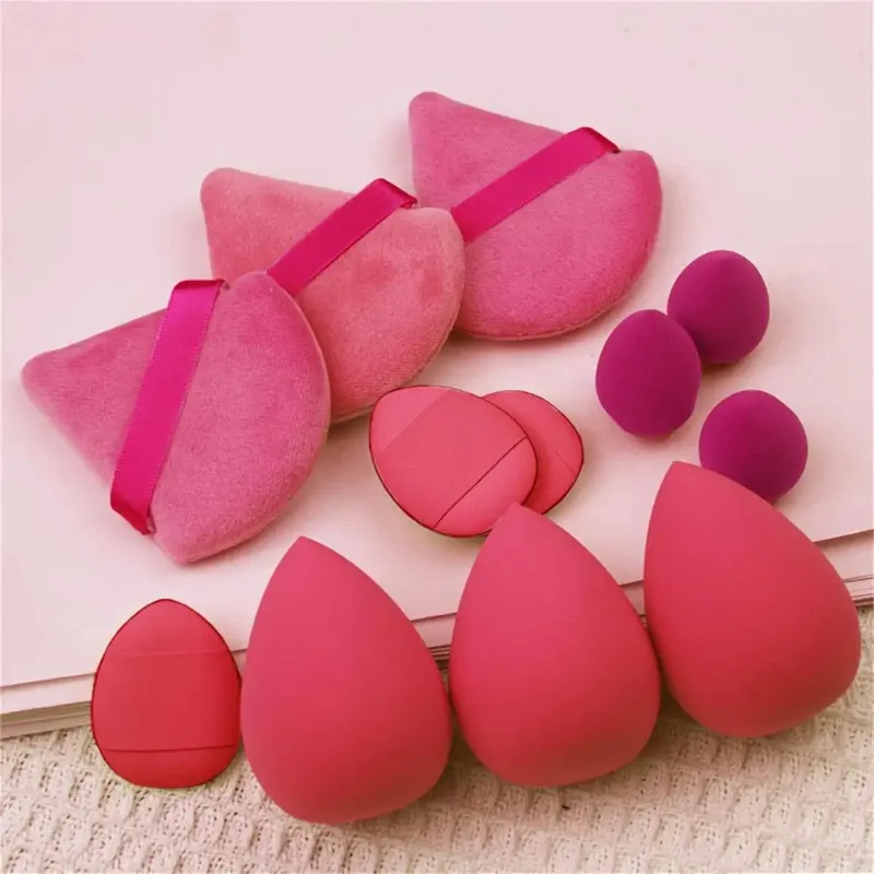 Set combinato 12 pezzi piccolo, medio e grande, puff per il trucco, essenziale per i principianti — image 4