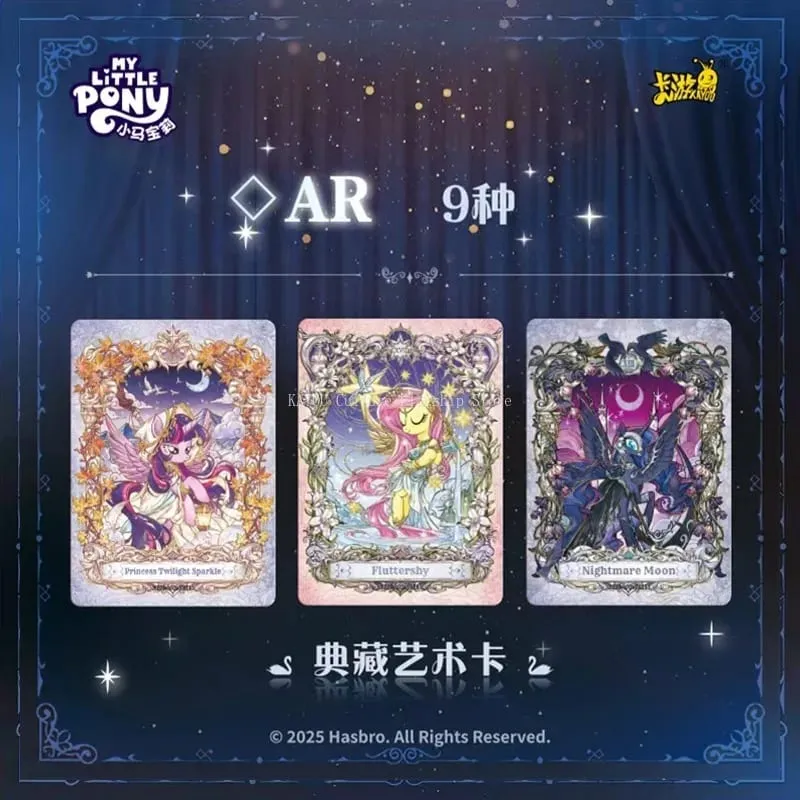 Genuine My Little Pony - Friendship Forever Card - Starry Pack Second Edition Ballet Card Anime Peripheral Girl Gifts