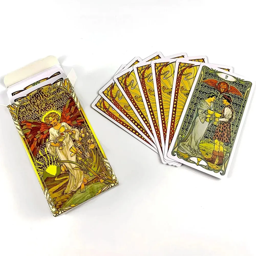 Hot-selling Tarot Deck 78pcs Cards Mystical Artwork Durable & Portable Perfect For Spiritual Guidance & Collectors