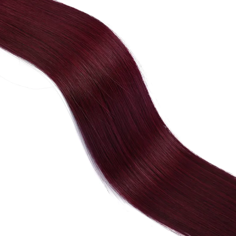 Butterfly Weft Hair Extensions Pu Hole Weft Double Sided Genius Weft Bundles Hand Tied Weft Invisible Weave For Women — image 14