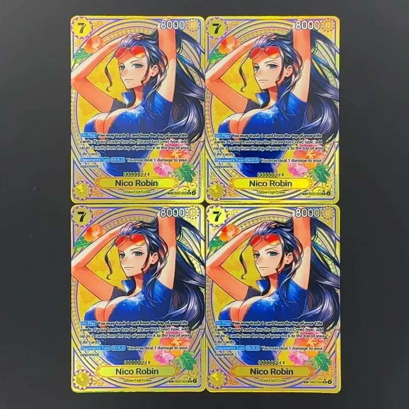 One Piece TCG OPCG English EB03 SP Card Boa Robin Nami Uta Vivi Reiju Perona Koala Tashigi EB03 Heroins Set Textured Foil Card — image 8
