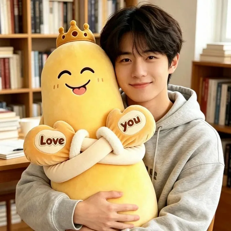 80CM Soft Mango Eggplant Plush Long Pillow Cute Healing Sleep Hug Pillow Cushion Doll For Girls Birtthday Gifts