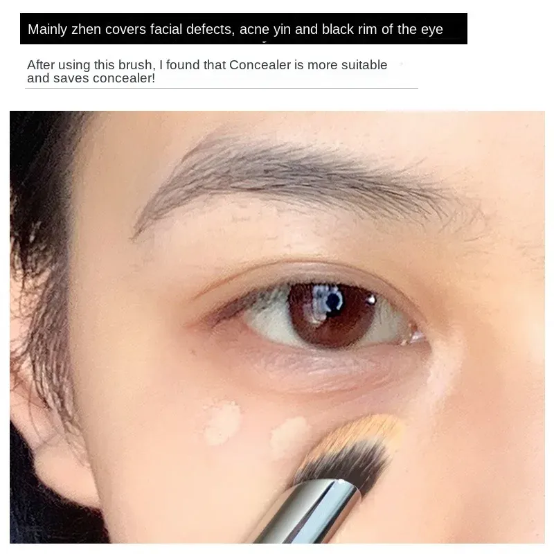 1 Pc Concealer Makeup Brushes Precision Soft Fluffy Smudge Brush Cover Acne Dark Circles Multi-Function Detail Makeup Tools