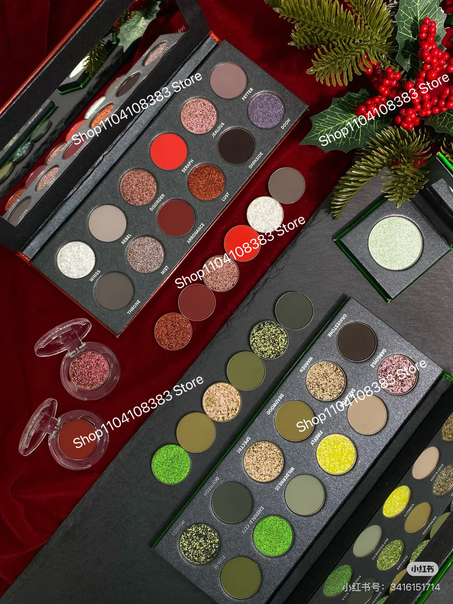 Eye Shadow Disk Chameleon Gothic Eyeshadow Matte Shimmer Soft Smoky Clown High Colors Lasting Eye Makeup