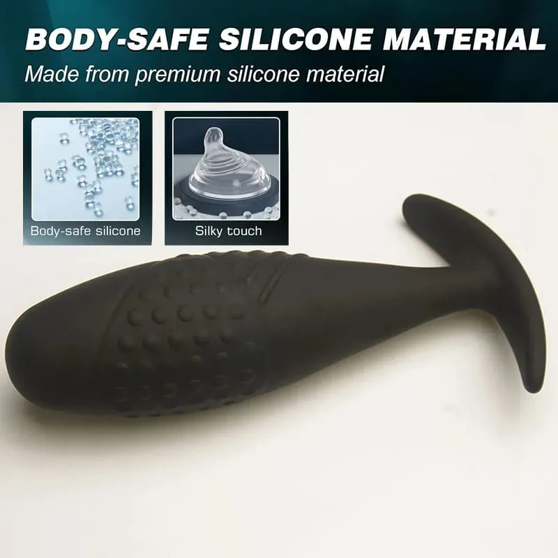 Silicone Anus Butt Plugs with Tapered Base for Comfort Textured Anal Sex Toys Trainer Training Analplug Buttplug Butplug — image 4