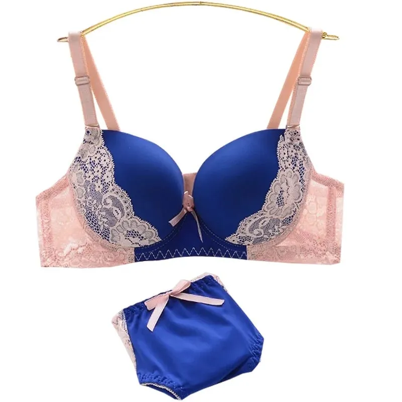 Sexy Lace Bra Set Women Push Up Lingerie Brief Comfortable Breathable Underwear Nightwear Daily Wear 2026 New Arrival Hot Sale