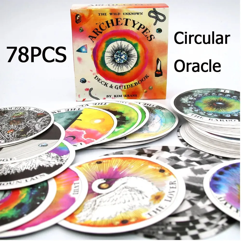 Oracle Wild Unknown Archetypes oracle cards Tarot l Oracle Card Board Deck Games Palying Cards PDF Guide book