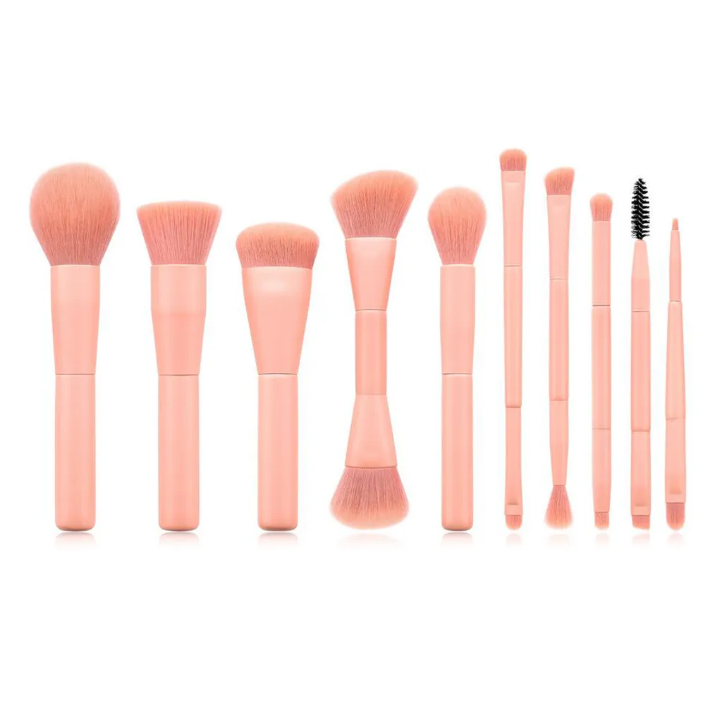 Professional Make Up Brushes Eye Shadow Blusher Face Lip Brush Tool Pink