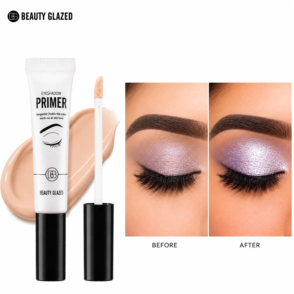1PC Eyeshadow Makeup Primer Smooth & Crease-Resistant Eye Makeup Waterproof Long-Lasting Wear Translucent Shade Eye Base Primer