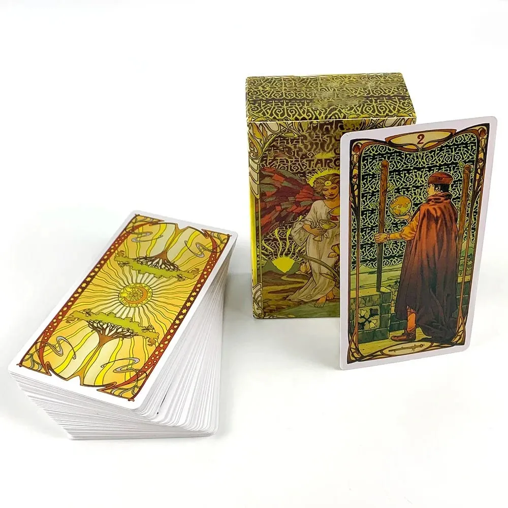 Hot-selling Tarot Deck 78pcs Cards Mystical Artwork Durable & Portable Perfect For Spiritual Guidance & Collectors