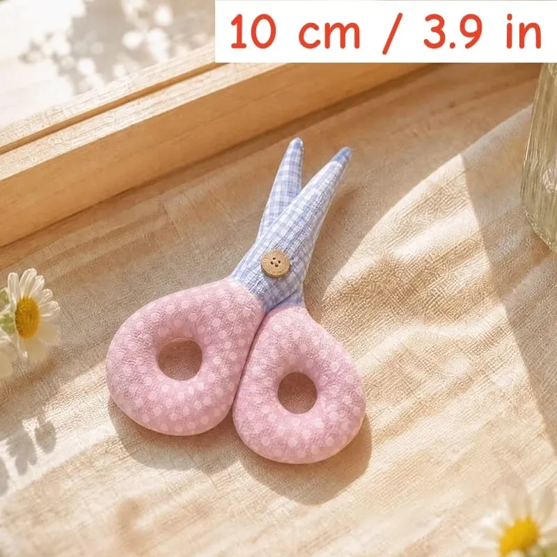 Scissors Plush Pillow Cos Gwen Cute Creative Simulation Cloth Scissors Stuffed Toy Soft Cushion Funny Stress Relief Gift
