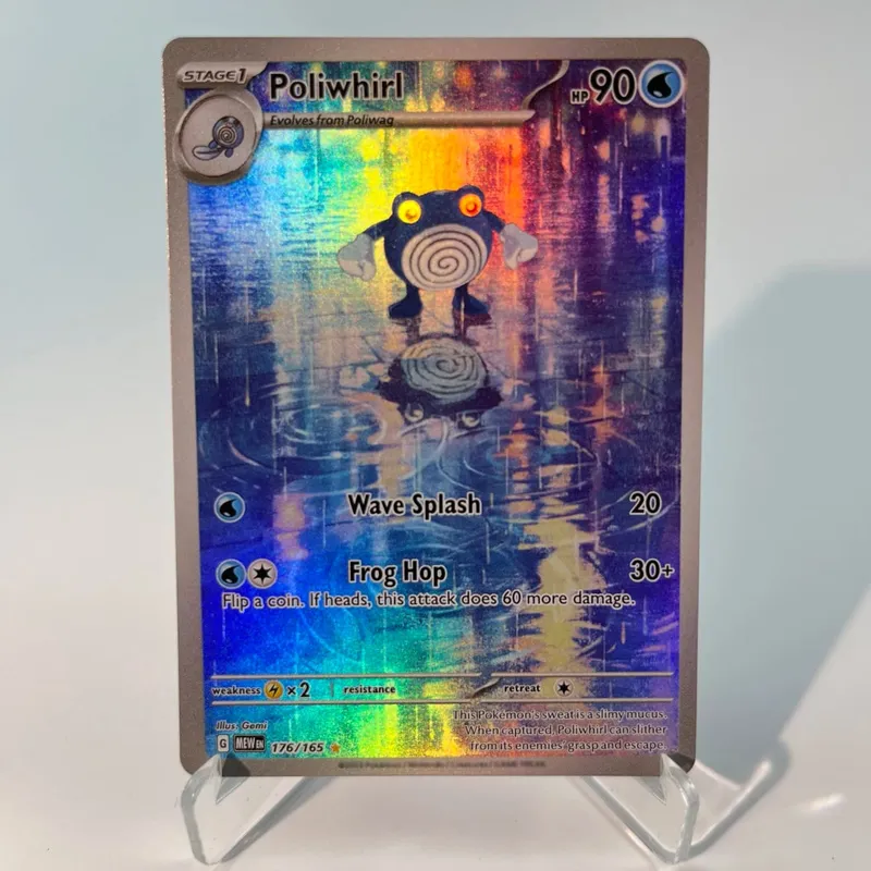 Pokémon 151 PKM Cards PTCG3-D Bulbasaur Squirt Rainbow Gengar ex Holographic Ex GX Rare Collection Battle Toys Gifts for Hobbies